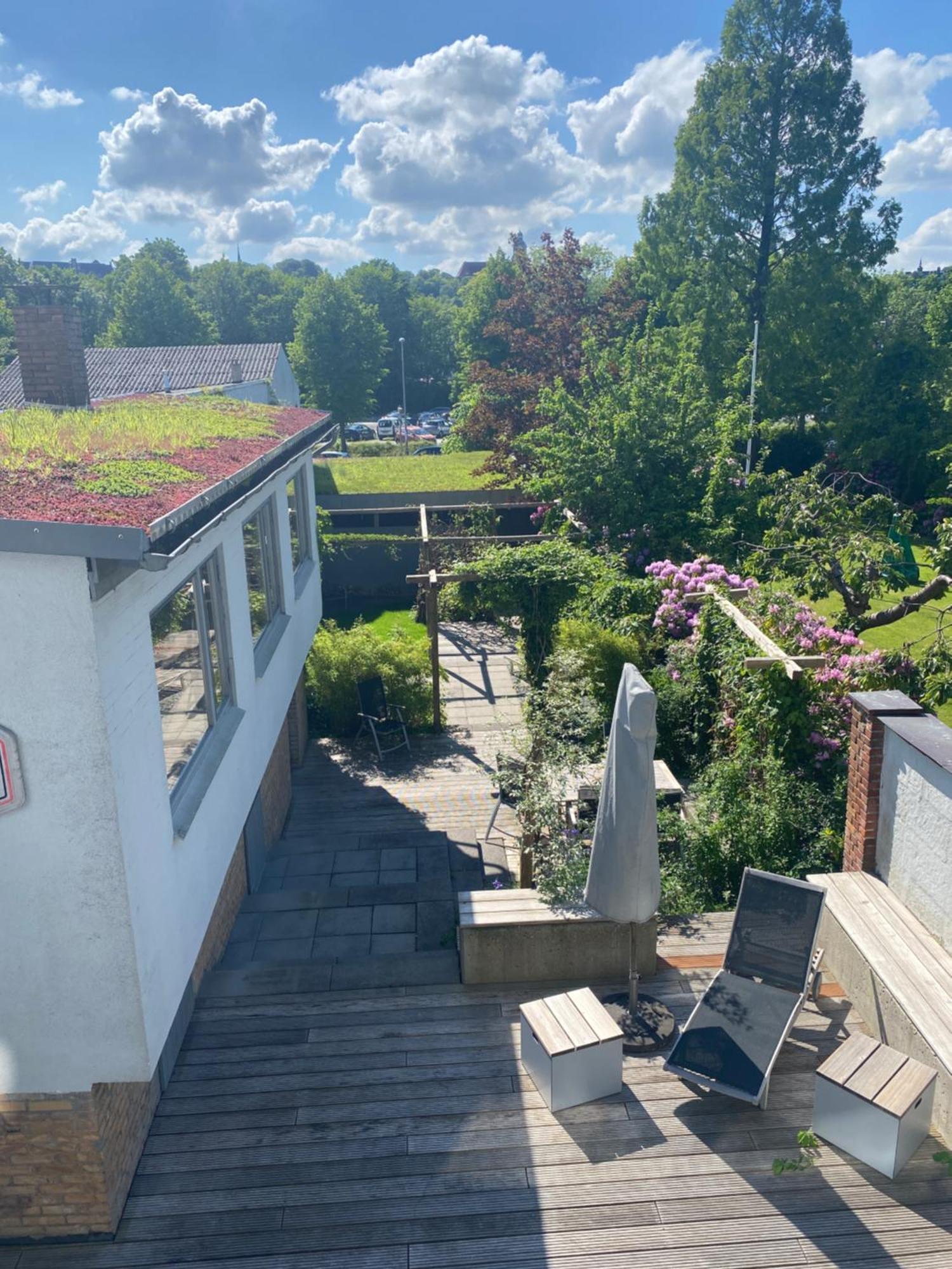 Innenstadt-Oase Im Kapitaensviertel Flensburg Exteriör bild